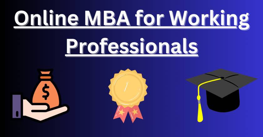 Online MBA for Working Professionals | online MBA programs | MBA marketing online