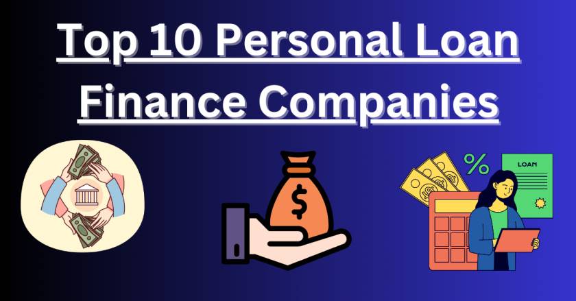 Top 10 Personal Loan Finance Companies in India