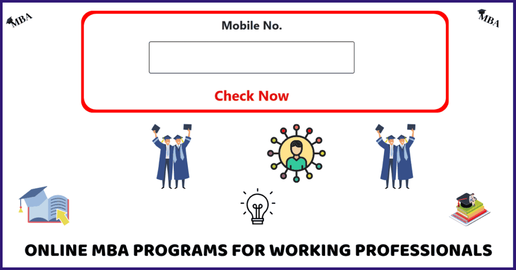 Online MBA Programs for Working Professionals