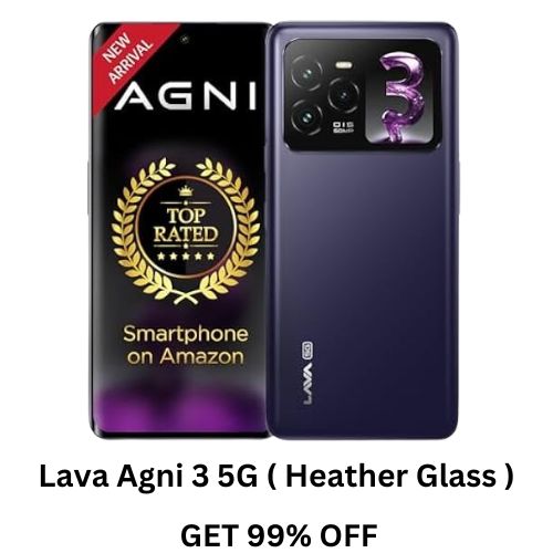 Lava Agni 3 5G (Heather Glass, 8GB+128GB)