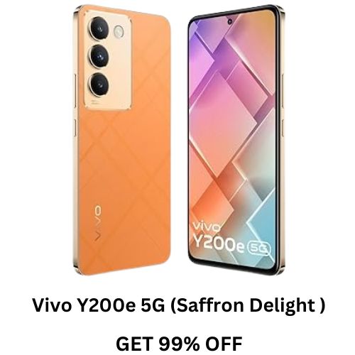 Vivo Y200e 5G (Saffron Delight, 8GB RAM, 128GB Storage)