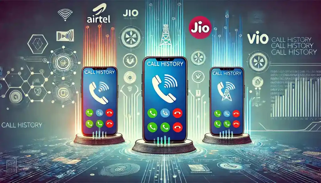 How to Check Call History Details for Airtel, Jio, and Vi